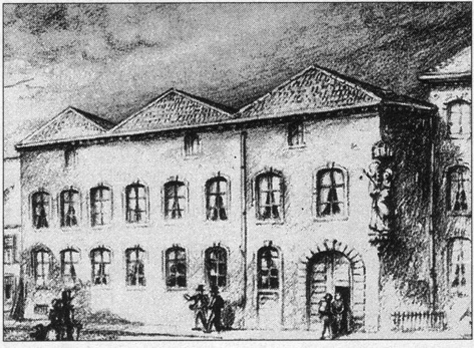 Das erste Gesellenhaus in der Breite Straße 108