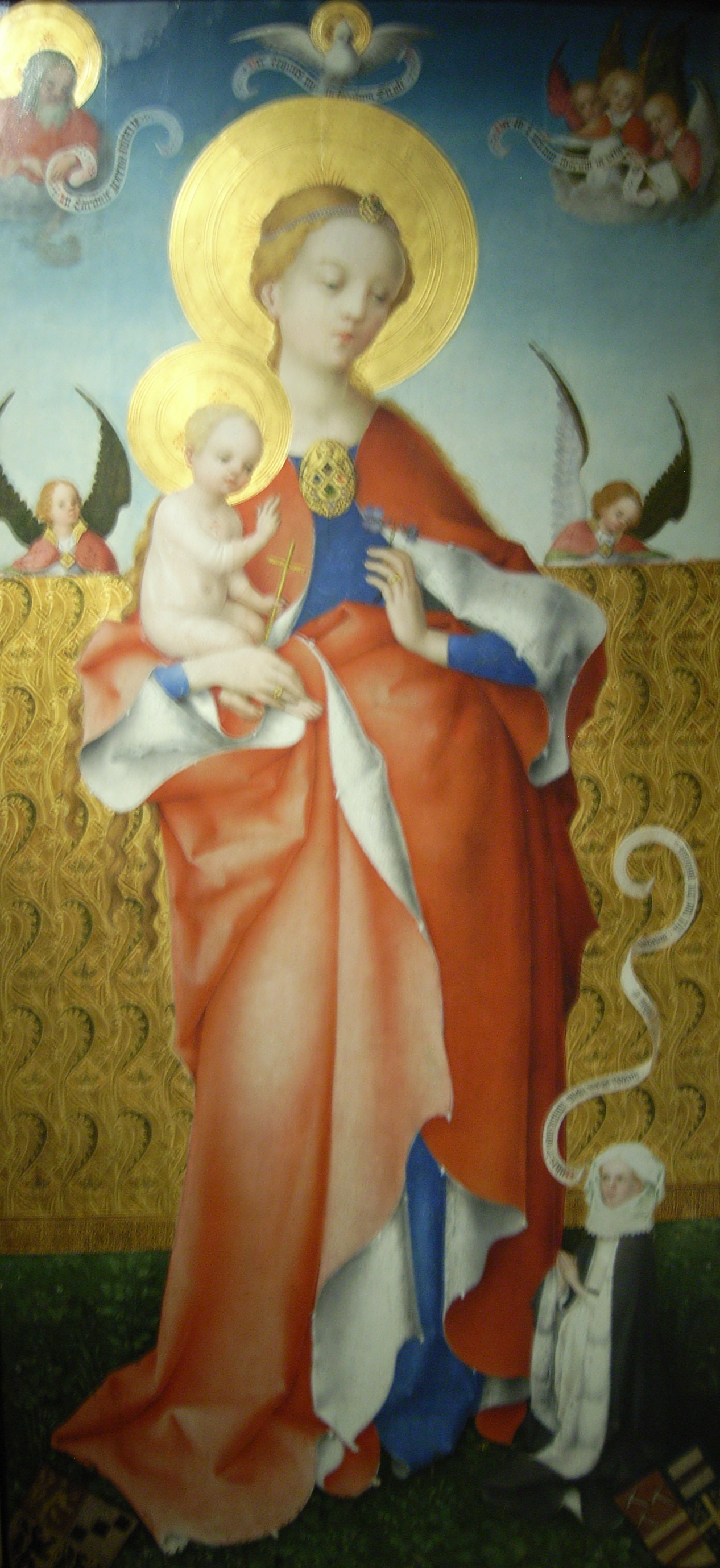 Stephan Lochner (um 1450) Madonna mit dem Veilchen